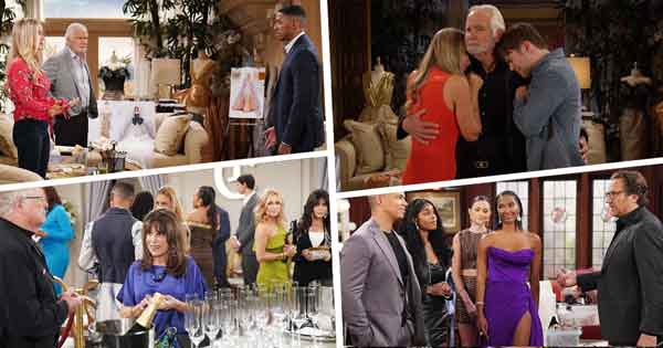 B&B Week of October 23, 2023: Eric was given just months to live. Lauren Fenmore and Esther Valentine arrived from Genoa City. The fashion challenge began.